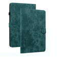 Чехол до Samsung Galaxy Tab S9, Wallet Pen Slot, зелёный