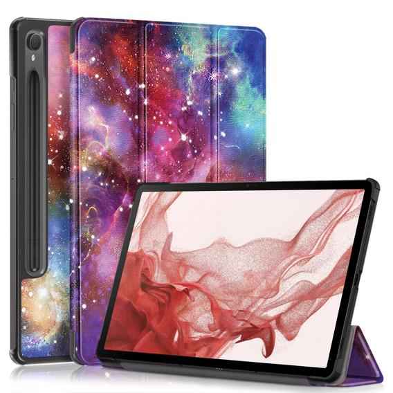 Чехол до Samsung Galaxy Tab S9, Smartcase Hybrid Pen Slot, galactic