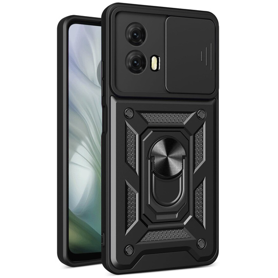 Чохол NOX Camera Slide Motorola Moto E14, CamShield Slide, чорний