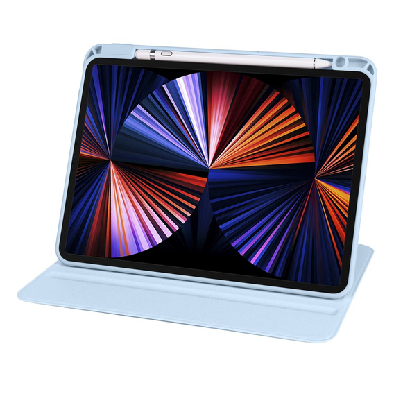 Чохол для iPad Pro 11" 2022/2021/2020 (4/3/2 gen.), з місцем для стилуса, що обертається на 360°, м'яти