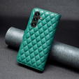 Откидной чехол для Samsung Galaxy A56, Wallet, BINFEN COLOR, зелёный