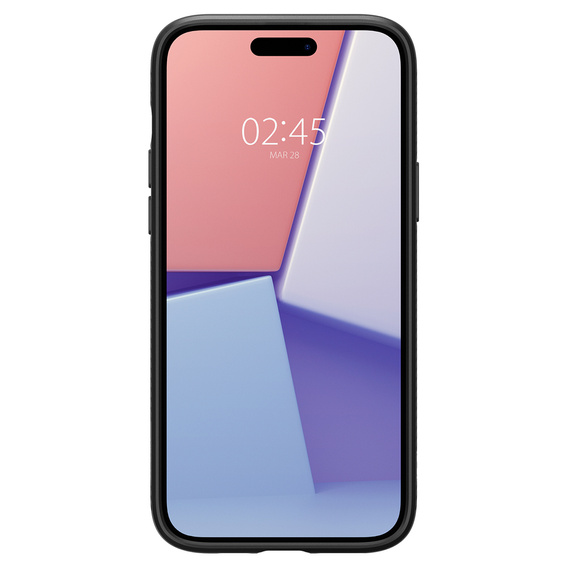 Чехол Spigen до iPhone 15 Plus, Liquid Air, чёрный