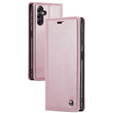 Флип-кейс CASEME для Samsung Galaxy A14 5G, Waxy Textured, розовый