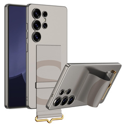 Чехол до Samsung Galaxy S25 Ultra, GKK Strap Case, титановый серый