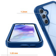 Чехол для Samsung Galaxy A55 5G, Shockproof, с пленкой, синий