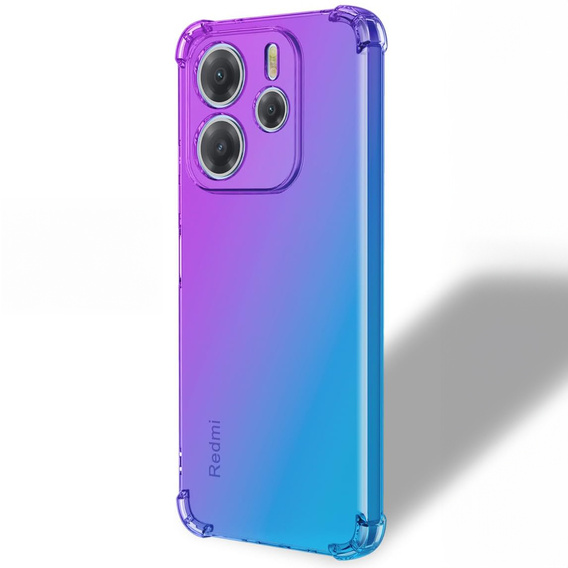 Чохол для Xiaomi Redmi Note 14 4G, Gradient Dropproof, Фіолетовий / синій
