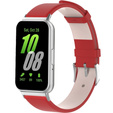 Кожаный ремешок для Samsung Galaxy Fit 3, красный