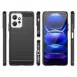 Чехол до Xiaomi Redmi Note 12 4G, Carbon, чёрный