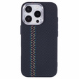 Чохол для iPhone 13 Pro, Carbon Fiber MagSafe, чорний