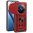 Чехол NOX Camera Slide Realme 12 Pro 5G / 12 Pro+ 5G, CamShield Slide, красный