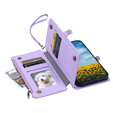 Откидной чехол для Xiaomi Redmi 14C / Xiaomi Poco C75, Wallet Zipper Pocket, фиолетовый