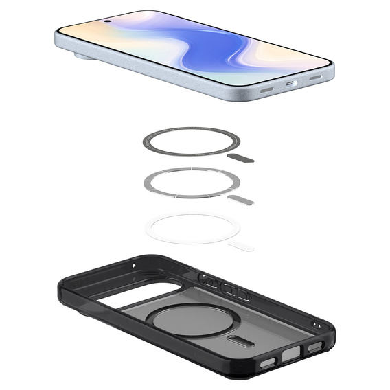 Spigen Ultra Hybrid MagSafe чохол для Google Pixel 10 Pro XL, Frost Black