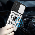 Чохол NOX Camera Slide Samsung Galaxy A54 5G, CamShield Slide, срібло