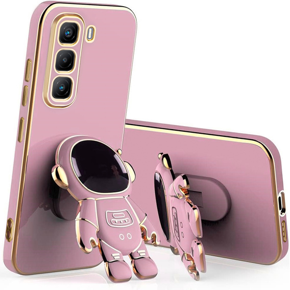 Чехол до Infinix Hot 50 Pro+ 4G, Astronaut, фиолетовый