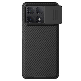 Бронированный чехол Nillkin для Xiaomi Poco F6 Pro, CamShield Pro, чёрный