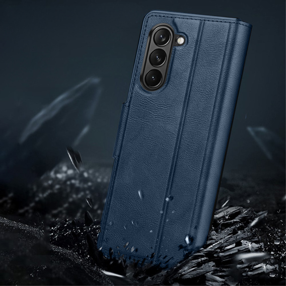 Откидной чехол для Samsung Galaxy Z Fold5 5G, Wallet, синий