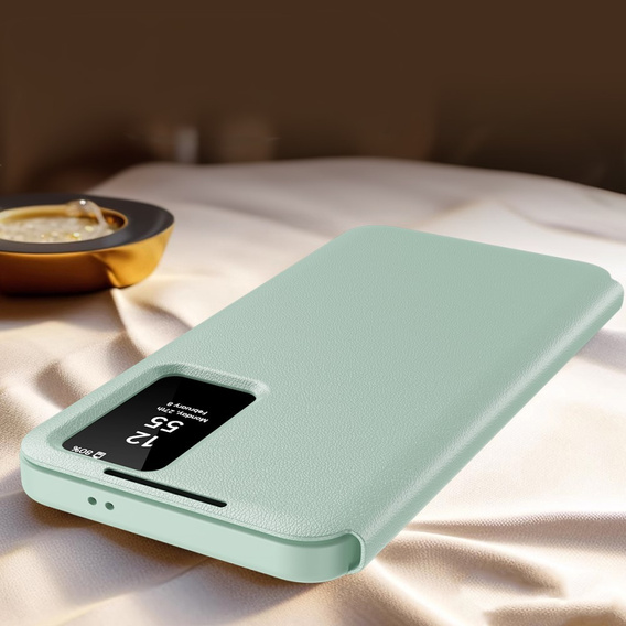Флип-кейс для Samsung Galaxy S25 Ultra, Smart View Wallet, зелёный