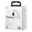 Мережевий зарядний пристрій Baseus Super Si PD 25 Вт USB-C + кабель USB-C, чорний