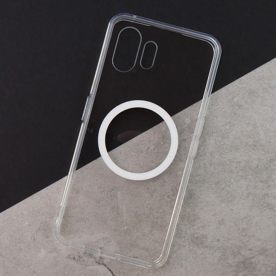 Чохол для Nothing Phone 2, гібридний чохол Fusion, для MagSafe, прозорий