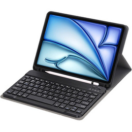 Чехол + клавиатура Apple iPad Air 11" 6 gen. 2024, Leather Pen Slot, чёрный