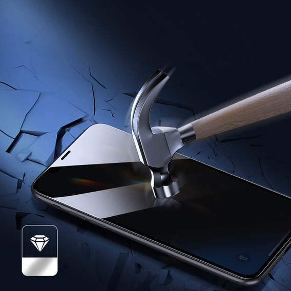 Антишпионское закаленное стекло Dux Ducis для iPhone XR / 11