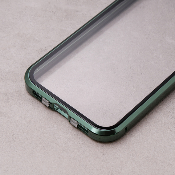 Чохол для iPhone 11, Magnetic Dual Glass, зелений