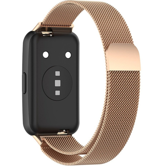 Браслет Milanese для Huawei Band 7, Rose Gold