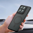 Чохол для Motorola Edge 60 / 60 Fusion, для MagSafe, ERBORD Matt Case, чорний