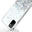 Чoхол до Xiaomi POCO M3, Glittery, прозорий