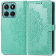 Чохол-книжка для Motorola Edge 60 / 60 Fusion, Mandala, зелений