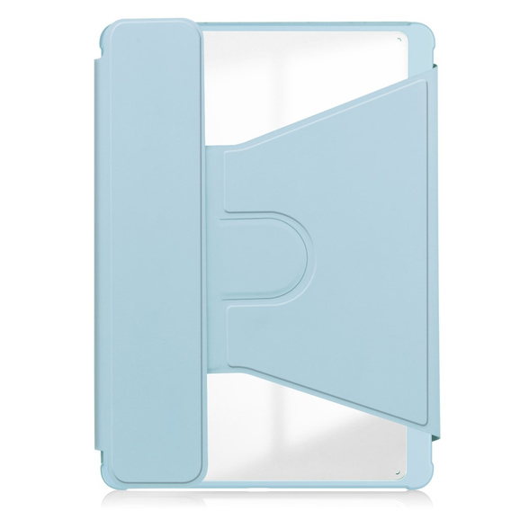 Чехол клавиатура для iPad Pro 11" 2024 (5 gen.), Rotary 360° Leather, светло-голубой