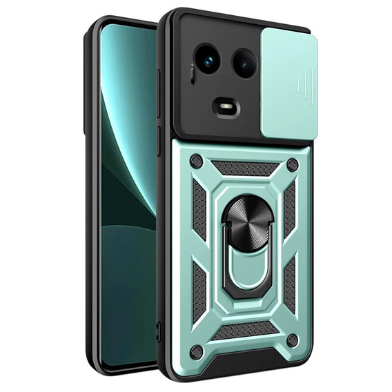 Чехол NOX Camera Slide Realme 11 5G, CamShield Slide, зеленый