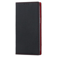 Чохол-книжка для iPhone 15 Pro Max, Litchi Skin Grain, чорний