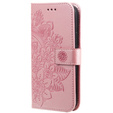 Чохол-книжка для Realme C67, Mandala, рожевий rose gold