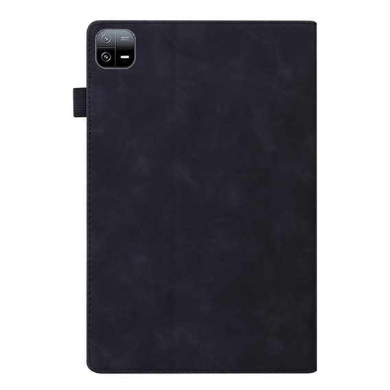 Чехол для Xiaomi Pad 6, Classic, с местом для стилуса, чёрный