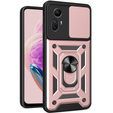 Чехол NOX Camera Slide Xiaomi Redmi Note 12S 4G, CamShield Slide, розовый rose gold