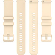 Силиконовый ремешок 18mm до Garmin Vivomove 3S / Vivoactive 4S, Beige