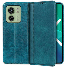 Чехол до Motorola Edge 40 5G, Wallet Litchi Leather, зелёный