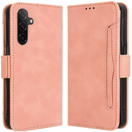 Футляр з клапаном для Samsung Galaxy A26, Card Slot, рожевий