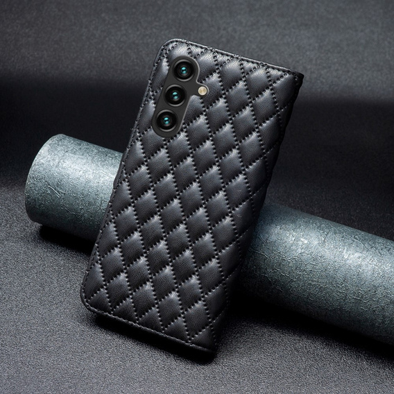 Откидной чехол для Samsung Galaxy A56, Wallet, BINFEN COLOR, чёрный