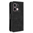 Откидной чехол для Oppo Reno 13 Pro, Card Slot, чёрный