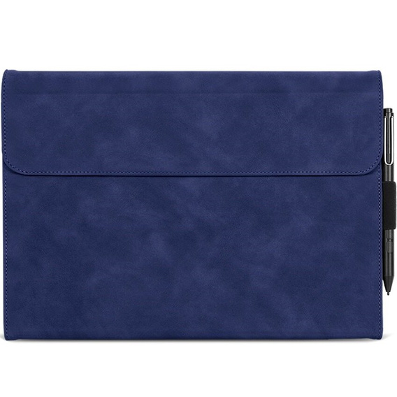 Чехол до Microsoft Surface Pro 9, Wallet Pen Slot, темно-синий