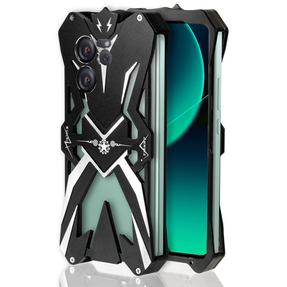 Бронированный чехол для Xiaomi 13T / 13T Pro, Aluminum Alloy, чёрный