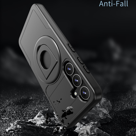 Чохол MagSafe для Samsung Galaxy S24, Military Magnet, чорний