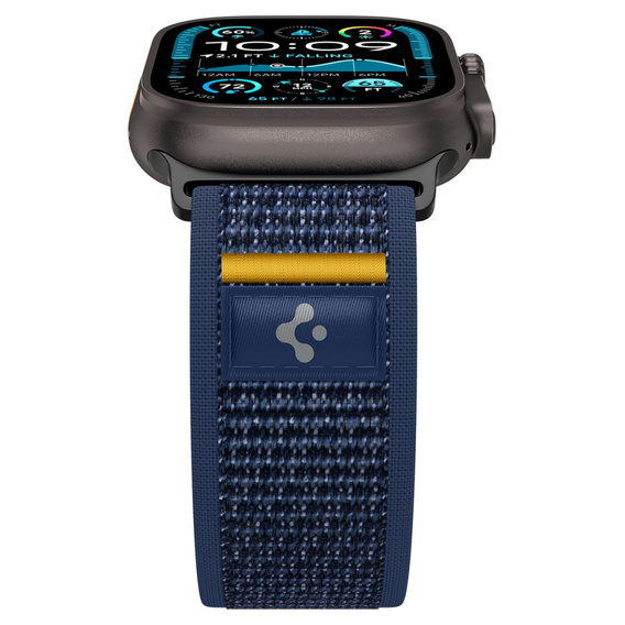 Чoхол ремінець SPIGEN до Apple Watch 4/5/6/7/SE 44/45mm, Rugged Armor Pro, Black