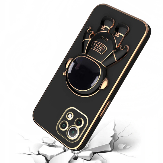 Чехол до Xiaomi Mi 11 Lite / Mi 11 Lite 5G / 11 Lite 5G NE, Astronaut, чёрный