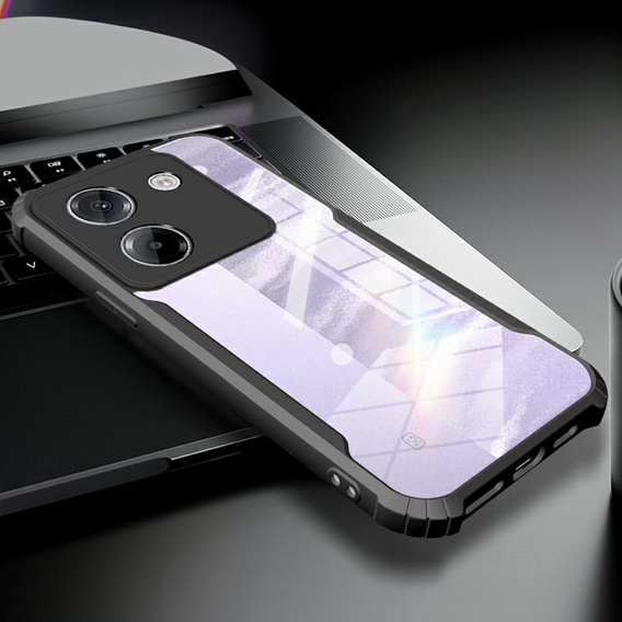 Чехол до Xiaomi Poco M7 Pro 5G, AntiDrop Hybrid, чёрный