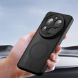 Чохол для Xiaomi 15 Ultra, для MagSafe, ERBORD Matt Case, чорний