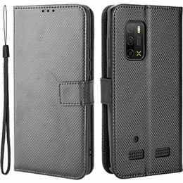 Чохол-книжка для Ulefone Armor X10 / X10 Pro, Wallet Smart Magnet Case, чорний