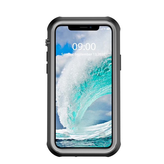 Водонепроницаемый чехол IP67 Case для iPhone 12 mini / 13 mini - Black